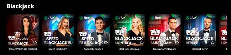 Blackjack online M88