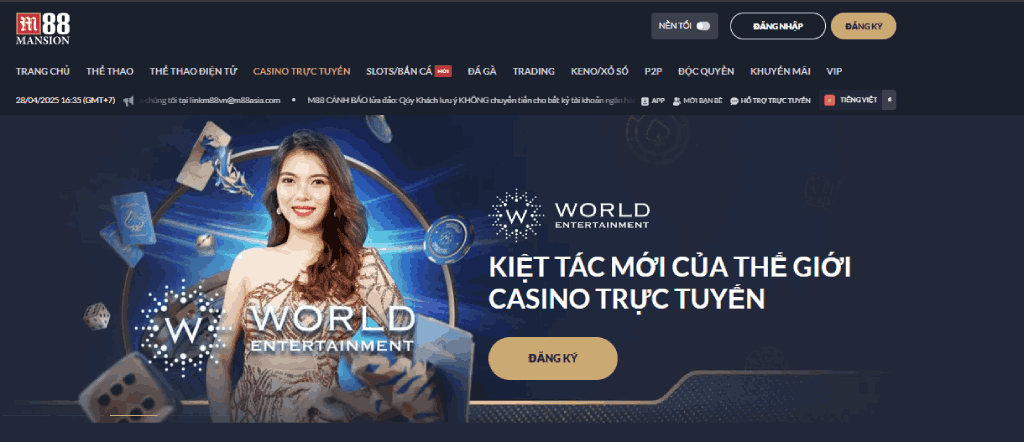 sòng bạc trực tuyến M88