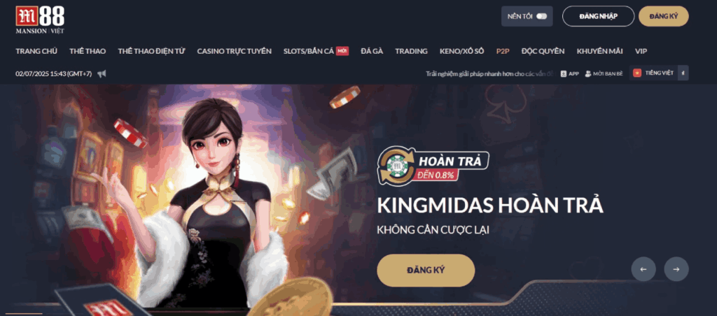 sảnh P2P M88