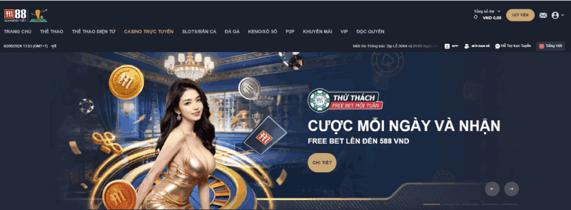 lý do chơi tại club M88
