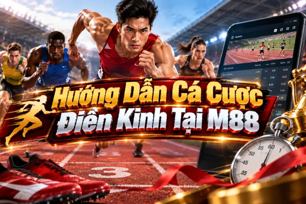 hướng dẫn cá cược điền kinh M88